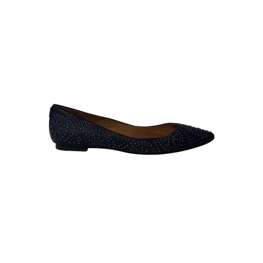 Coach Rory Ballet Flats in Black Leather